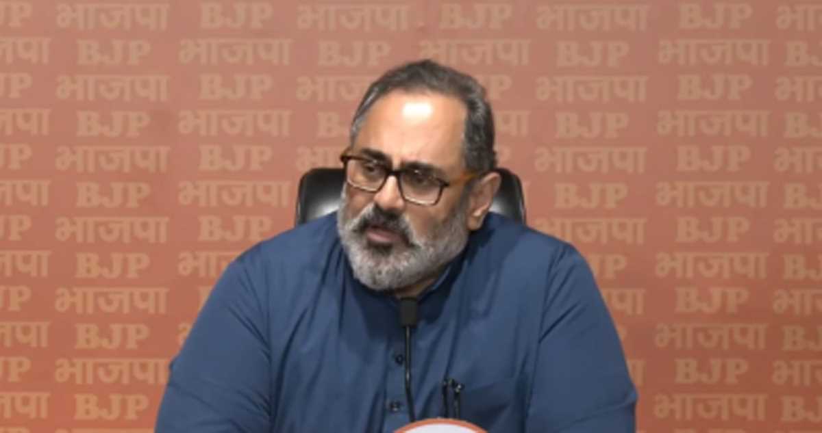 फंड आवंटन के बावजूद, तिरुवनंतपुरम में 2.6 लाख घरों में नहीं मिला पानी का कनेक्शन : राजीव चंद्रशेखर